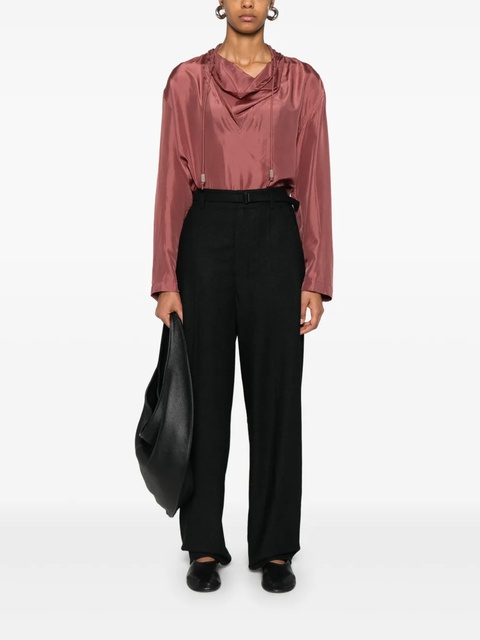 LEMAIRE belted tailored trousers - Grey - zdjęcie produktu nr 2