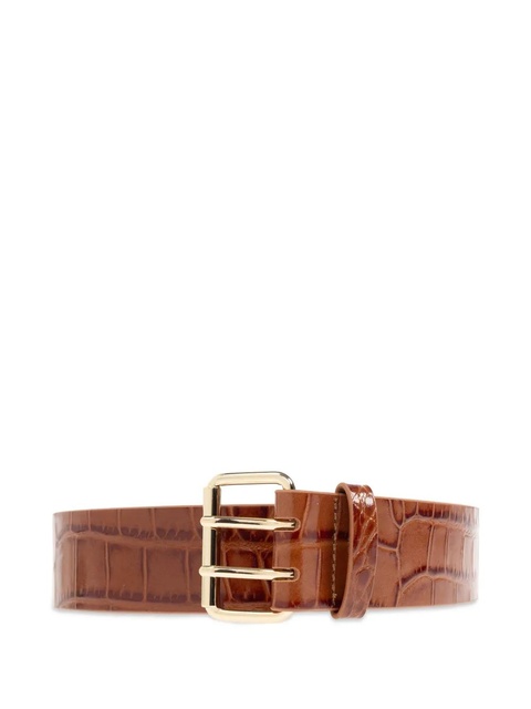 ANINE BING leather belt - Brown - zdjęcie produktu nr 1