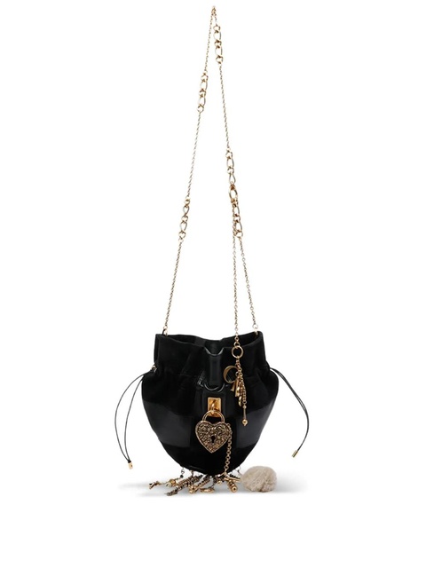 Chloé Château Treasures leather cross body bag - Black - zdjęcie produktu nr 1