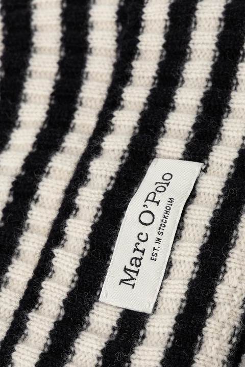 Marc O'Polo czapka wełniana kolor beżowy 600605401005 - zdjęcie produktu nr 1