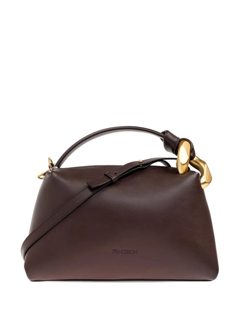 JW Anderson leather tote bag - Brown - zdjęcie produktu nr 1
