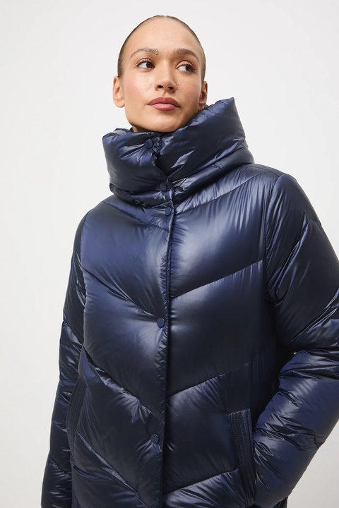 Medicine płaszcz puchowy kolor turkusowy - zdjęcie produktu nr 1