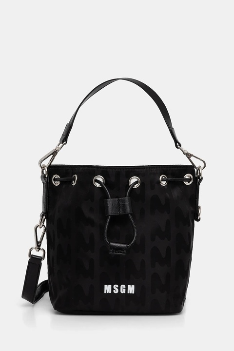 MSGM torebka kolor czarny 3740MZ67.640 - zdjęcie produktu nr 1
