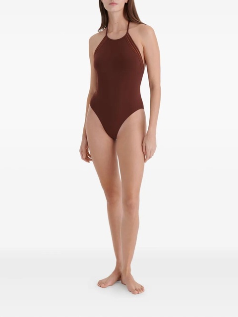 ERES Numéro halterneck swimsuit - Brown - zdjęcie produktu nr 2
