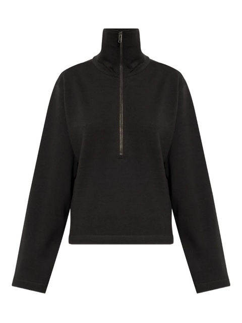 LEMAIRE high-neck zip-up sweatshirt - Black - zdjęcie produktu nr 1