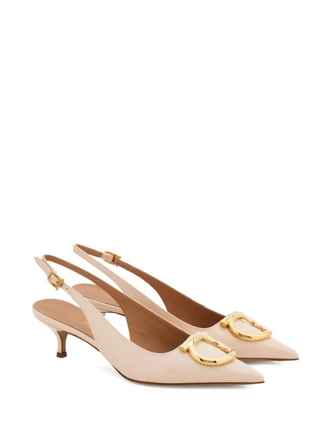 Ferragamo 40mm Gancini slingback pumps - Pink - zdjęcie produktu nr 2
