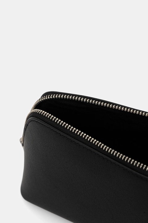 MICHAEL Michael Kors kosmetyczka skórzana kolor czarny 32F5SJ6T2T - zdjęcie produktu nr 1