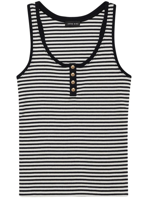 ANINE BING Alessia tank top - Black - zdjęcie produktu nr 1