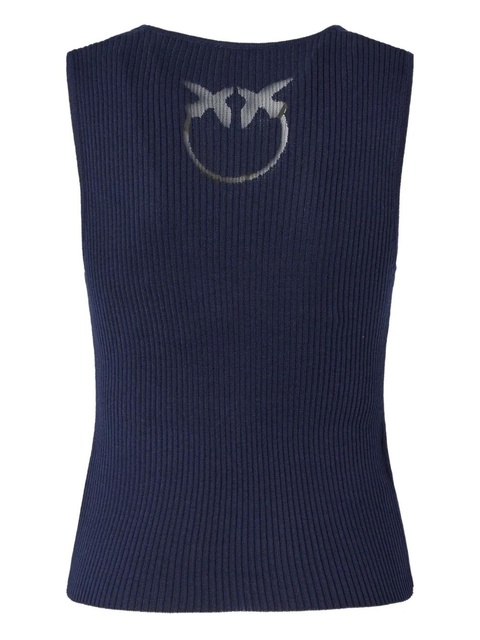 PINKO v-neck top - Blue - zdjęcie produktu nr 2