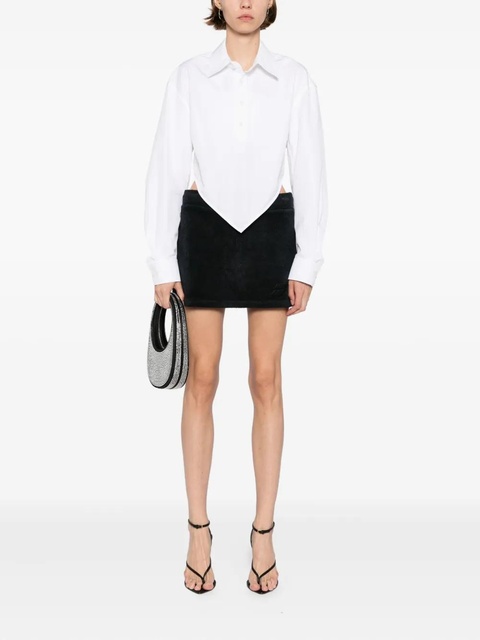 Alexander Wang logo mini skort - Grey - zdjęcie produktu nr 2