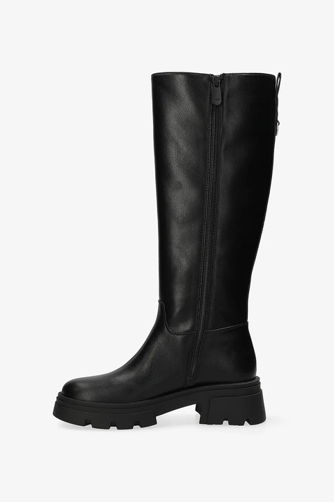 Mexx kozaki MAIANA RIVER damskie kolor czarny na płaskim obcasie MI001802753W - zdjęcie produktu nr 2