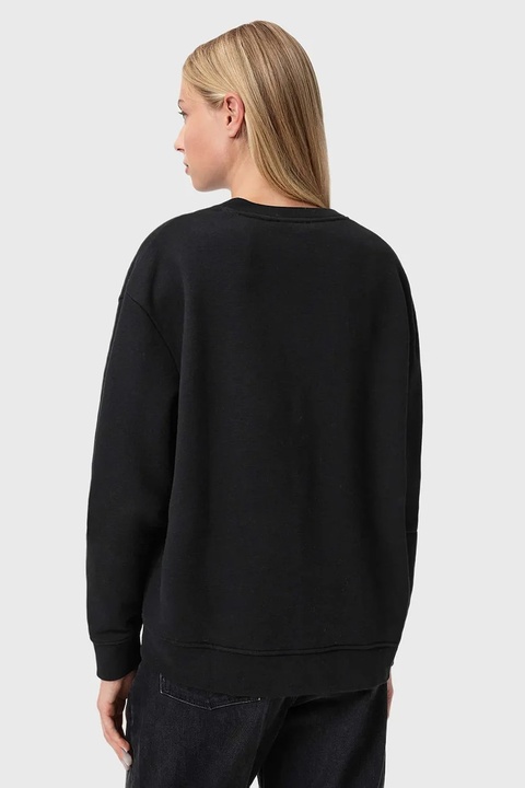 AllSaints bluza damska kolor czarny z aplikacją W052JE - zdjęcie produktu nr 2