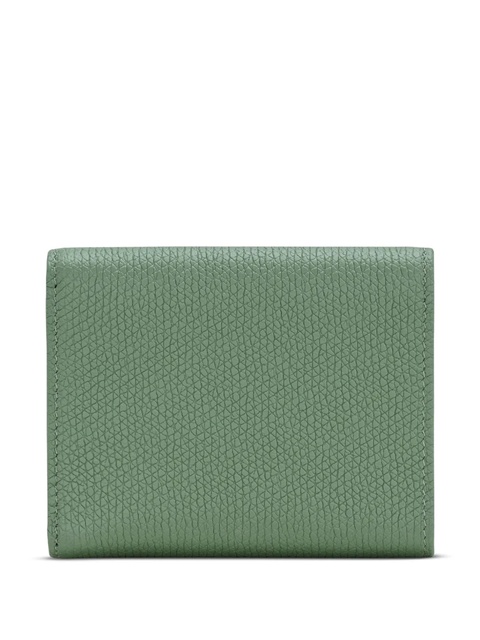 Longchamp Le Roseau textured-leather zip wallet - Green - zdjęcie produktu nr 2