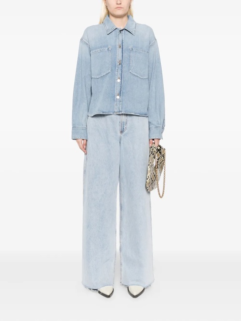 AGOLDE Juna shirt - Blue - zdjęcie produktu nr 2