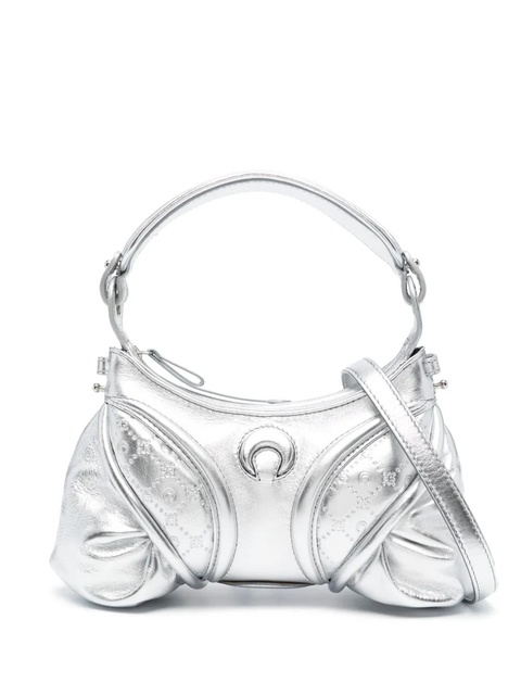Marine Serre mini Futura tote bag - Silver - zdjęcie produktu nr 1