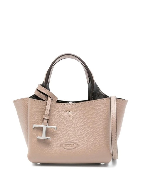 Tod's micro leather tote bag - Neutrals - zdjęcie produktu nr 1