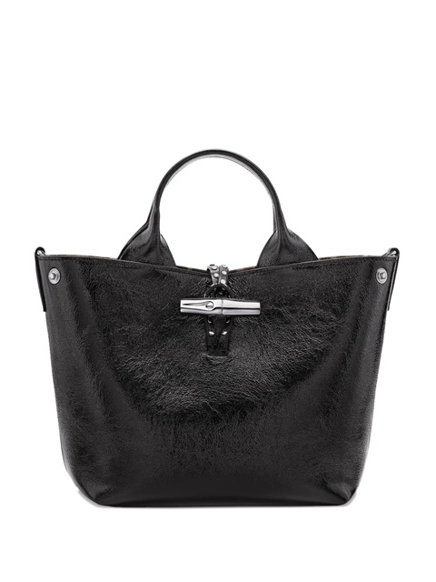 Longchamp small Le Roseau handbag - Black - zdjęcie produktu nr 1