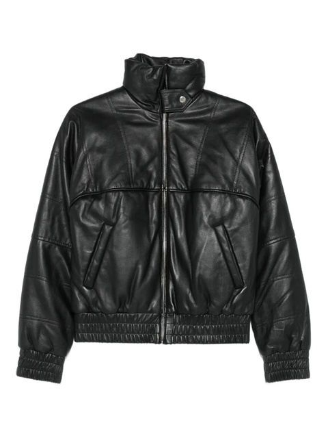 Gimaguas zip-up smocked jacket - Black - zdjęcie produktu nr 1