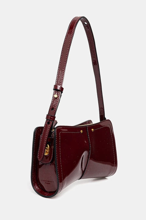 Gianni Chiarini torebka skórzana KEIRA kolor bordowy BS.11600.VRPIU - zdjęcie produktu nr 2