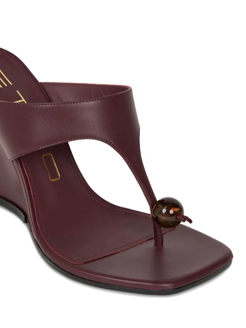 ETRO 90mm wedge sandals - Red - zdjęcie produktu nr 2