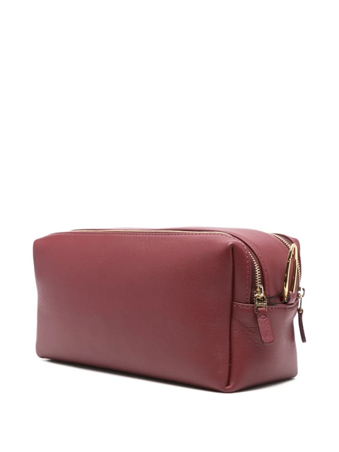 Elleme small Trousse chain-strap leather crossbody bag - Red - zdjęcie produktu nr 2