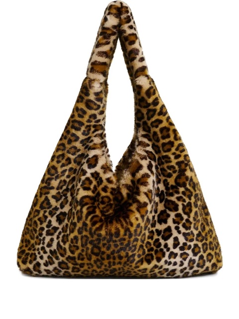 Essentiel Antwerp leopard-print shopper bag - Brown - zdjęcie produktu nr 1
