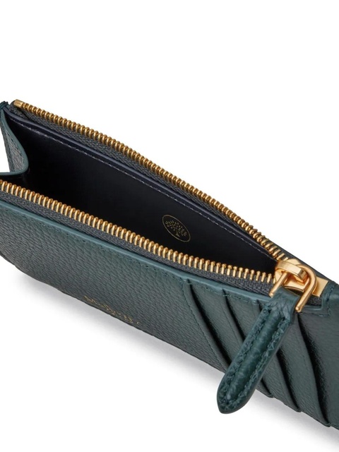 Mulberry Continental logo-stamp card holder - Green - zdjęcie produktu nr 2