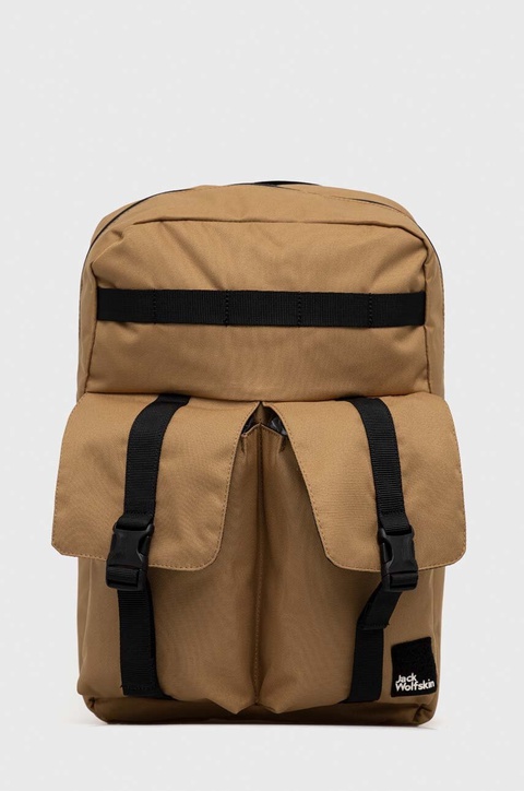Jack Wolfskin plecak 10 kolor zielony duży wzorzysty - zdjęcie produktu nr 1