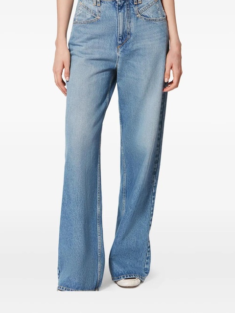 ISABEL MARANT Lemony pocket jeans - Blue - zdjęcie produktu nr 2