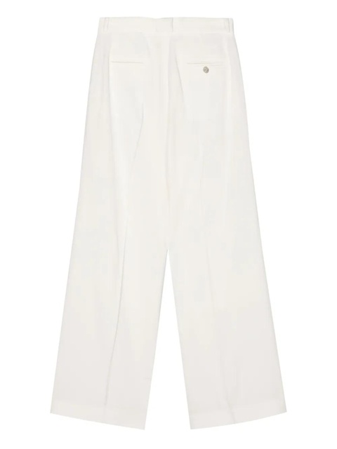 Lanvin mid-rise straight-leg trousers - White - zdjęcie produktu nr 2