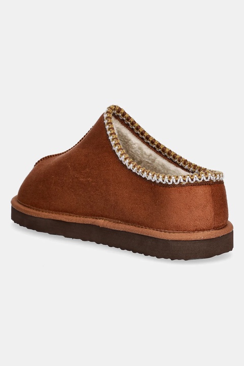 U.S. Polo Assn. kapcie VERENY001 kolor brązowy VERENY001W/EH1 - zdjęcie produktu nr 2
