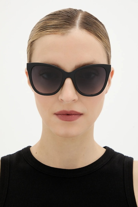 Love Moschino okulary przeciwsłoneczne damskie kolor czarny MOL097/S - zdjęcie produktu nr 2