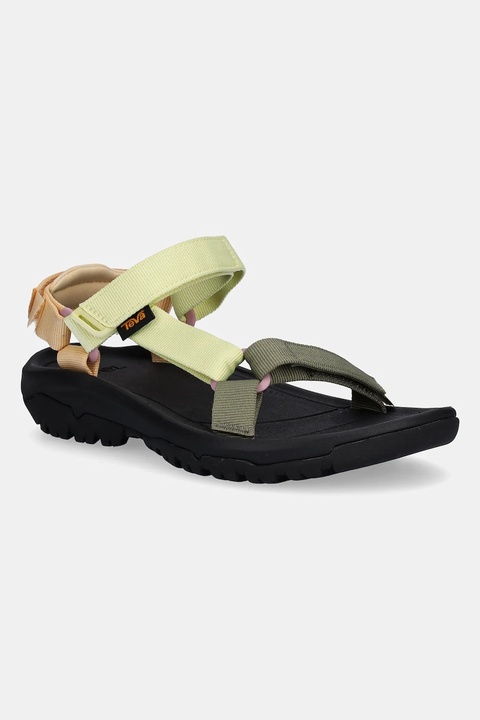 Teva sandały damskie kolor żółty - zdjęcie produktu nr 1