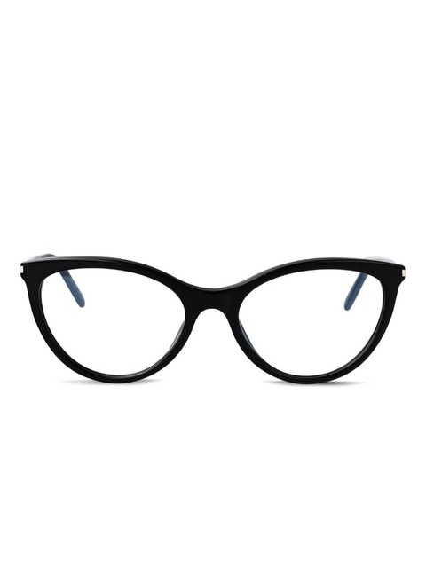 Saint Laurent Eyewear cat-eye frame glasses - Black - zdjęcie produktu nr 1