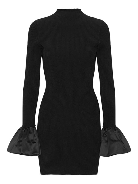 ROTATE BIRGER CHRISTENSEN cutout knit mini dress - Black - zdjęcie produktu nr 2