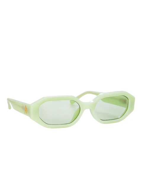 The Attico round-frame sunglasses - Green - zdjęcie produktu nr 1