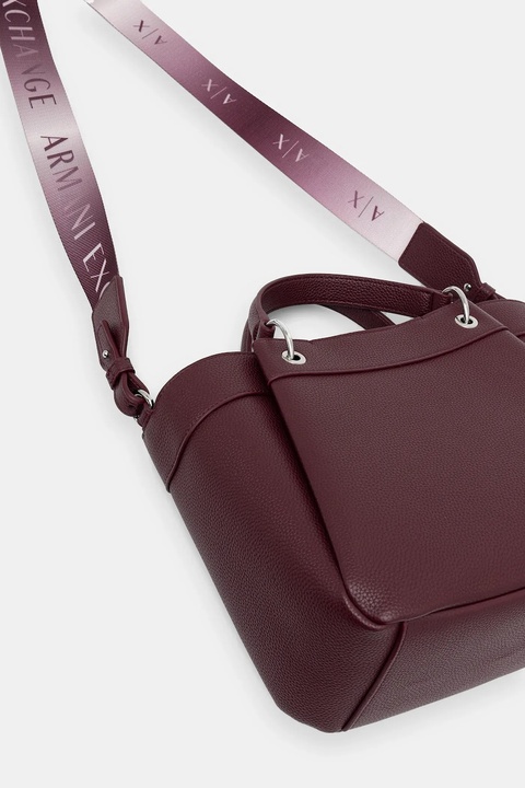 Armani Exchange torebka kolor bordowy 942911 CC783 - zdjęcie produktu nr 2
