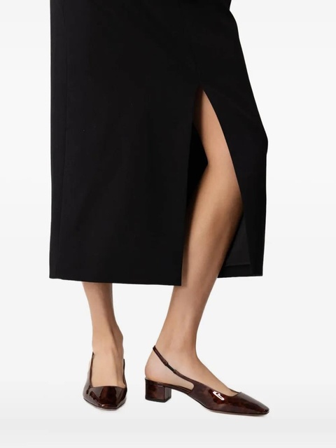 Aquazzura 35mm Ginza slingback tortoiseshell pumps - Black - zdjęcie produktu nr 1