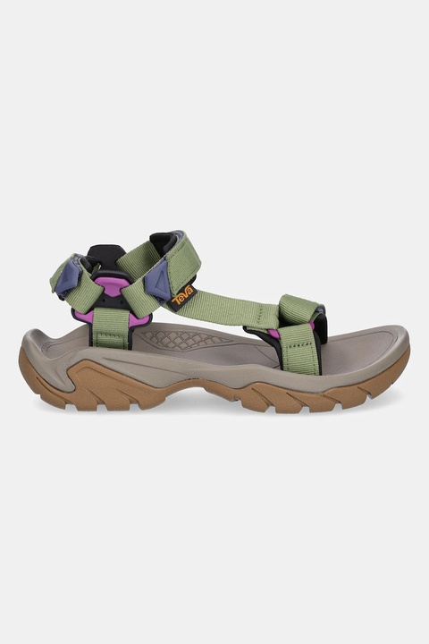 Teva sandały Terra Fi 5 Universal damskie kolor zielony 1099443 - zdjęcie produktu nr 2