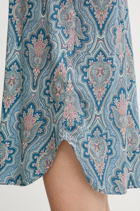 Lauren Ralph Lauren koszula nocna damska kolor niebieski ILN32476 - zdjęcie produktu nr 2