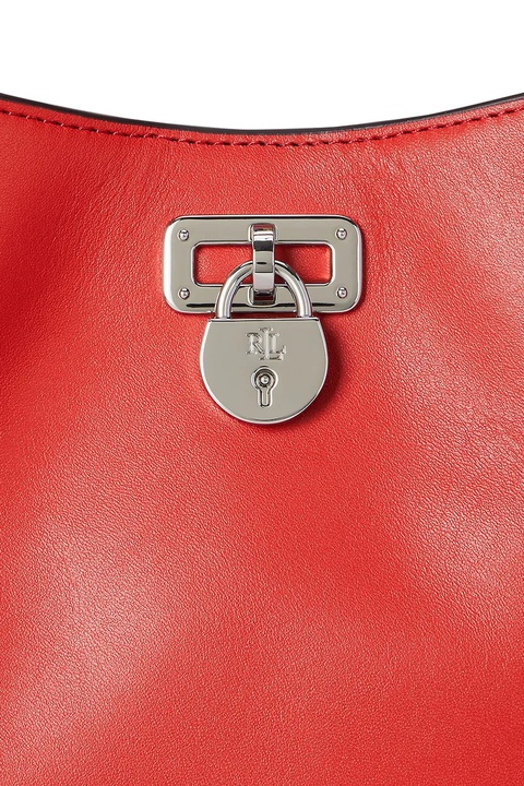 Lauren Ralph Lauren torebka skórzana kolor pomarańczowy 431966750 - zdjęcie produktu nr 2