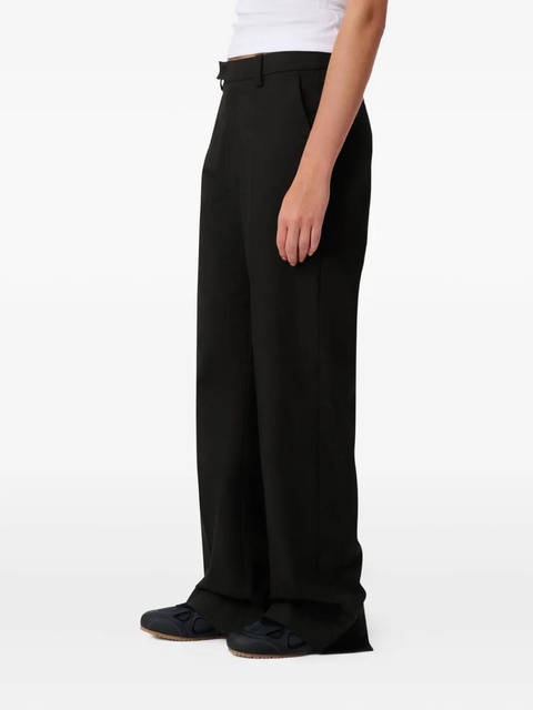 Axel Arigato Vera slit-leg trousers - BLACK - zdjęcie produktu nr 2