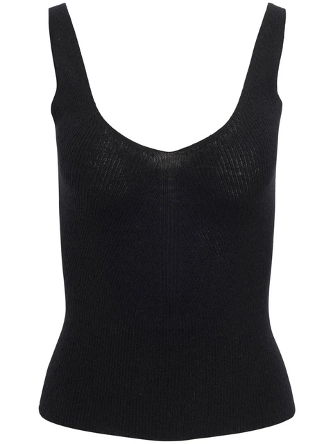 Altuzarra Sadie cashmere top - Black - zdjęcie produktu nr 1