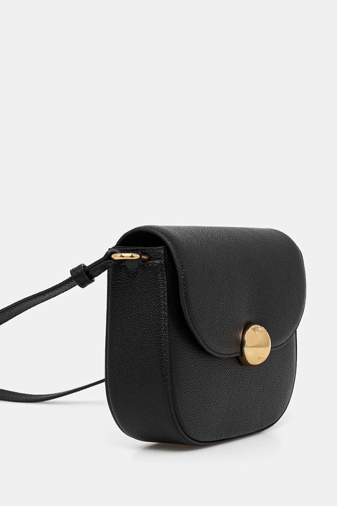 Furla torebka skórzana kolor czarny WB01887.BX3036.O6000 - zdjęcie produktu nr 2