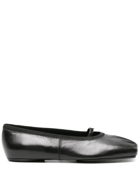 Givenchy 4G-plaque pleated ballerina shoes - Black - zdjęcie produktu nr 1
