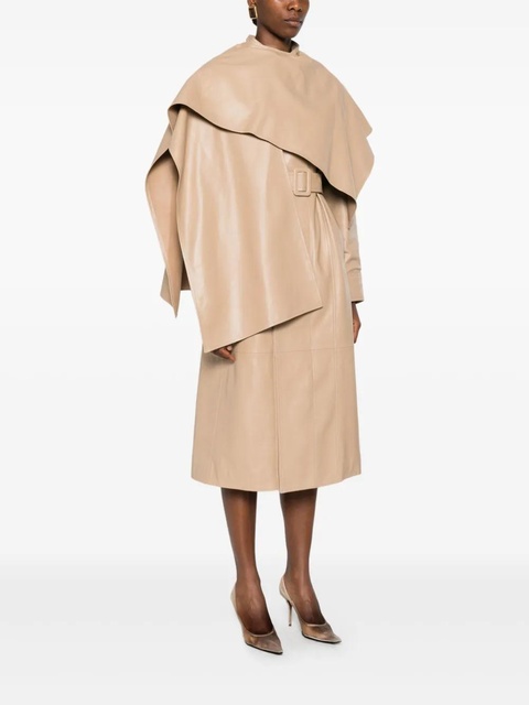 ducie Nina leather coat - Neutrals - zdjęcie produktu nr 2