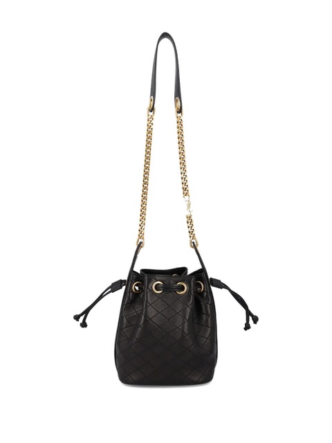 Saint Laurent Cassandre quilted bucket bag - Black - zdjęcie produktu nr 2