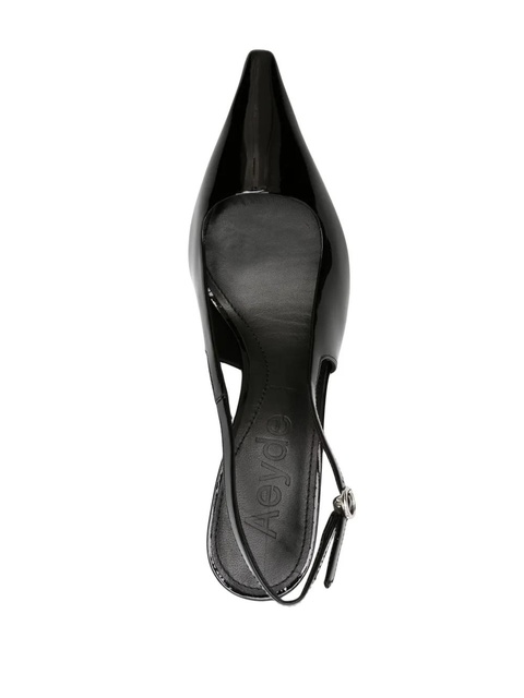 Aeyde Fernanda 75mm slingback pumps - Black - zdjęcie produktu nr 2