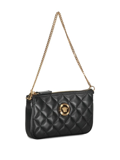 Versace quilted chain leather mini bag - Black - zdjęcie produktu nr 2