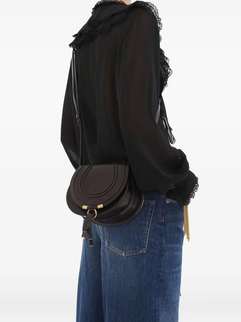 Chloé small Marcie sanddle bag - Red - zdjęcie produktu nr 1